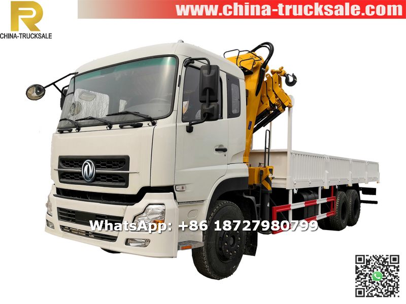 March,2022】To Senegal - DONGFENG KINLAND truck mounted crane 14tons