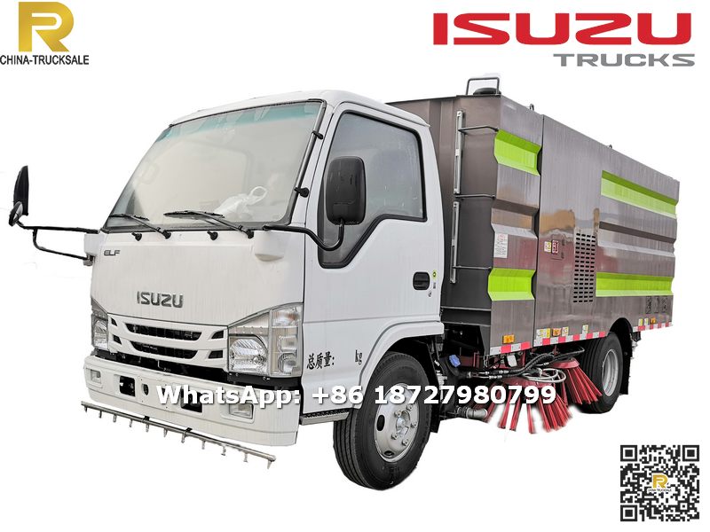 【November, 2021】To Angola - ISUZU road sweeper