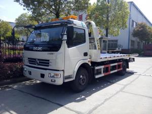【Aug,2015】To East Timor - DONGFENG RHD flatbed tow truck