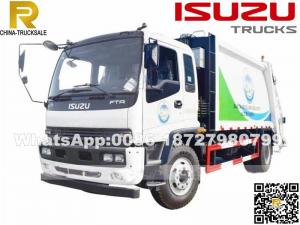 Garbage truck install shock absorber 