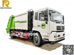 VIDEO- 12tons 14tons rear loader compactor garbage truck 