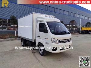 Recommended daily- 2-3tons FOTON small cooling van truck 