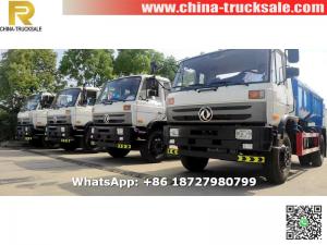 【May,2022】To Mongolia -4 sets DONGFENG 10CBM hook arm garbage truck