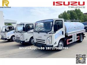 【June,2022】To Haiti - 4 sets 5000L JMC stainless steel drinking water tanker truck