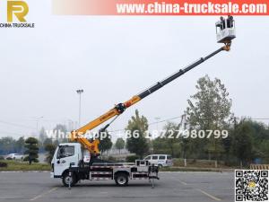 Video- 16-meter high-altitude operation vehicle test before departure