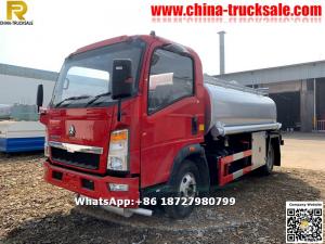 【Mar,2023】To Maldives - SINOTRUK HOWO 6000L fuel tanker truck