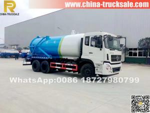 10 wheels 18000L sewage truck DONGFENG