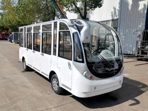 12-seater electric sightseeing car with closed cab