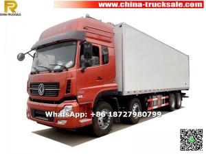 12 wheels 40tons 50tons refrigeration truck Dongfeng 