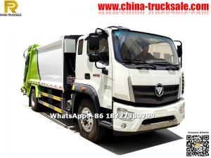 12CBM FOTON AUMAN rear loader garbage compactor truck for sale 12CBM FOTON AUMAN rear loader garbage compactor truck for sale