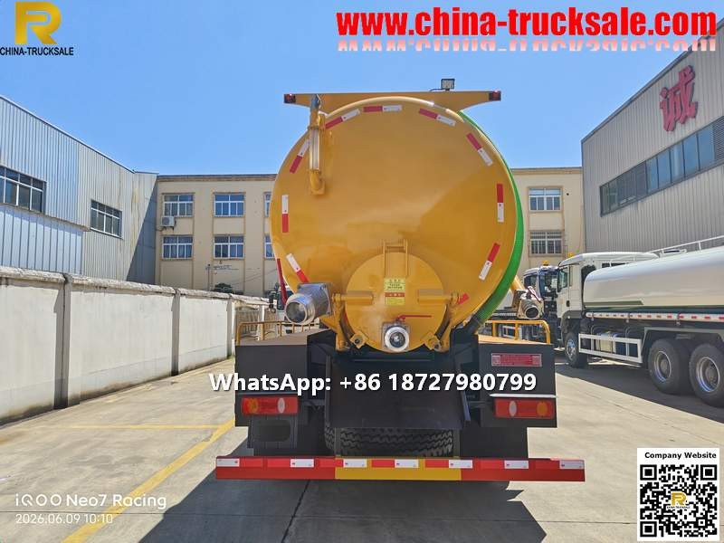 20000L Vacuum sewage truck