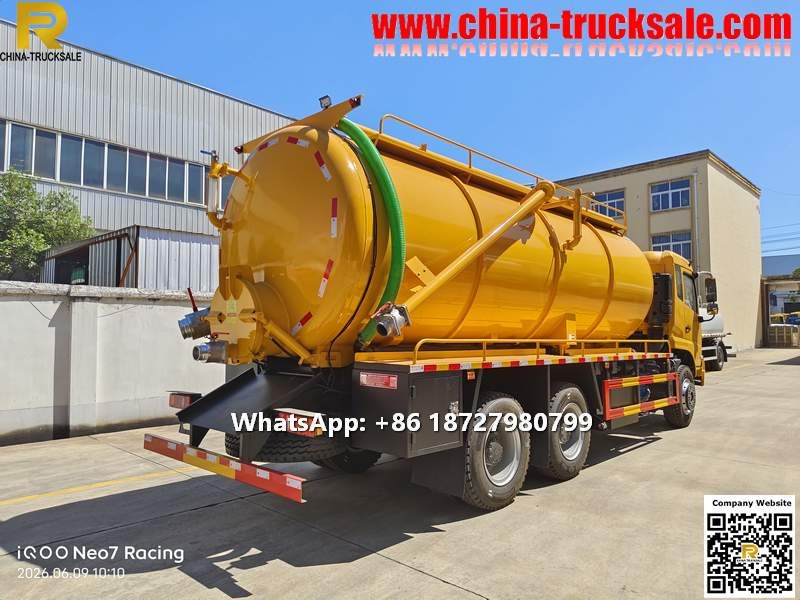 20000L Vacuum sewage truck