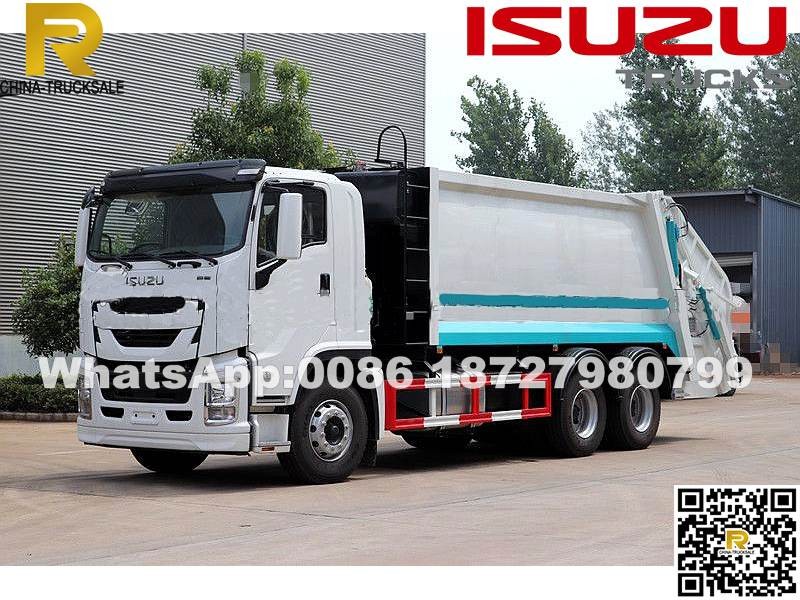 20CBM ISUZU GIGA compactor garbage truck for sale