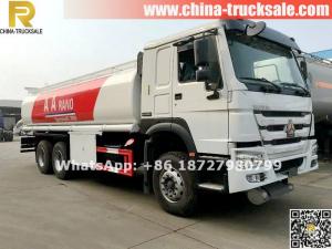 25 TONS SINOTRUK HOWO gasoline tanker truck for sale