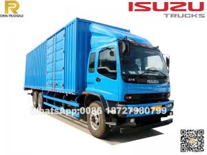 25 tons ISUZU Lifting tail gate cargo van truck