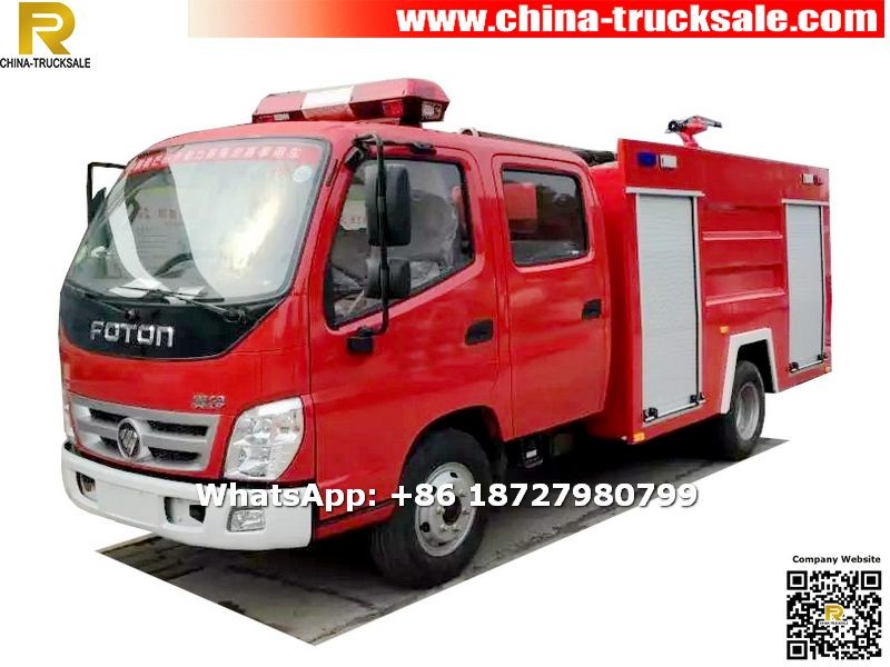 3000L FOTON small fire truck