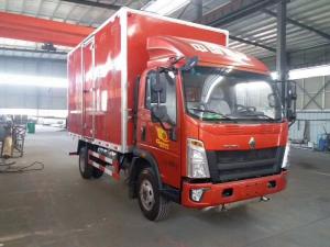 5tons SINOTRUK HOWO light van truck