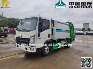 6 cubic meters garbage compaction truck SINOTRUK   6 cubic meters garbage compaction truck SINOTRUK