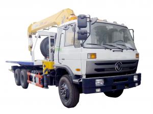 6X4 DONGFENG flatbed tow truck with crane 10tons 6X4 DONGFENG flatbed tow truck with crane 10tons