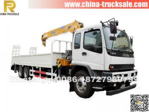 6X4 ISUZU truck crane 10tons