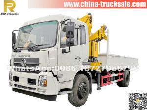 6tons knuckle boom crane truck Dongfeng 6tons knuckle boom crane truck Dongfeng