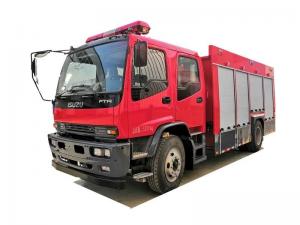 7000L Japan ISUZU FTR water foam fire fighting truck