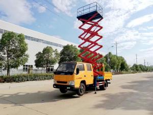 8-12M JMC hydraulic platform lifter truck