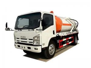 8000L Japanese ISUZU vacuum sewage suction truck for sale