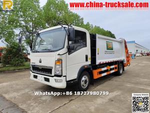 8CBM HOWO Compactor Garbage Truck 8CBM HOWO Compactor Garbage Truck