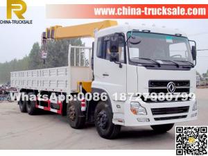 8X4 Dongfeng 12wheels 16tons crane with truck