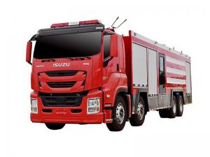 8X4 ISUZU dry powder water foam fire engine