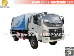 8tons FOTON Forland rear loader garbage truck