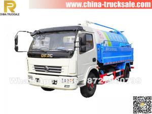 9000L sewer flushing Vacuum sewage truck