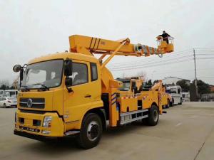 DONGFENG 28M telescopic boom aerial platform truck