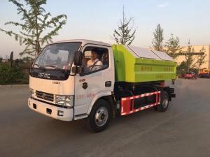 DONGFENG 5CBM hook arm garbage truck DONGFENG 5CBM hook arm garbage truck