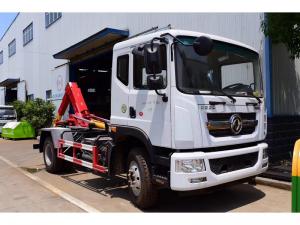 DONGFENG D9 12CBM hook lift garbage truck