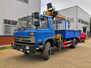 DONGFENG RHD truck mounted crane 8tons