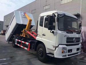 DONGFENG TIANJIN 12CBM hook loader garbage truck