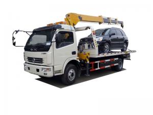 DONGFENG rotator crane wrecker truck mounted crane 4tons