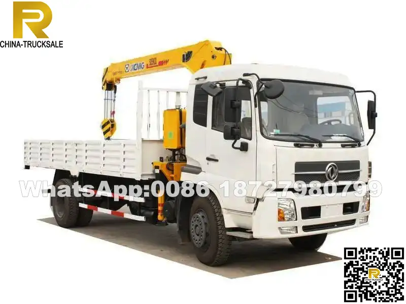 DONGFENG truck mounted crane 5tons