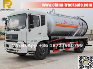 Dongfeng 12000L sewage suction truck price