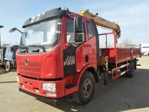 FAW 10 TONS crane truck