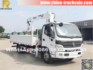 FOTON 3tons 4tons 5tons crane truck