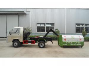 FOTON forland mini 2CBM hook arm garbage collector truck