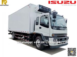 ISUZU 10-15TONS fish freezer van truck