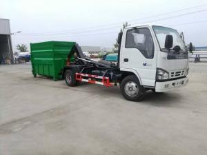 ISUZU 5CBM hook arm garbage truck ISUZU 5CBM hook arm garbage truck