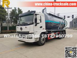 SHACMAN 18000L Vacuum sewage truck for sale