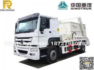 SINOTRUK HOWO 10CBM swing arm garbage truck