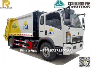 SINOTRUK HOWO 10m3 garbage compactor truck