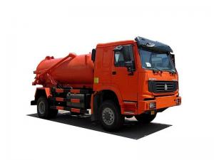 SINOTRUK HOWO all-wheel drive sewage suction tank truck